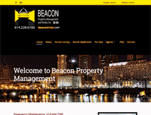 Tablet Screenshot of beaconman.com